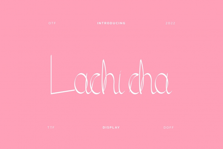 Lachicha Font Download