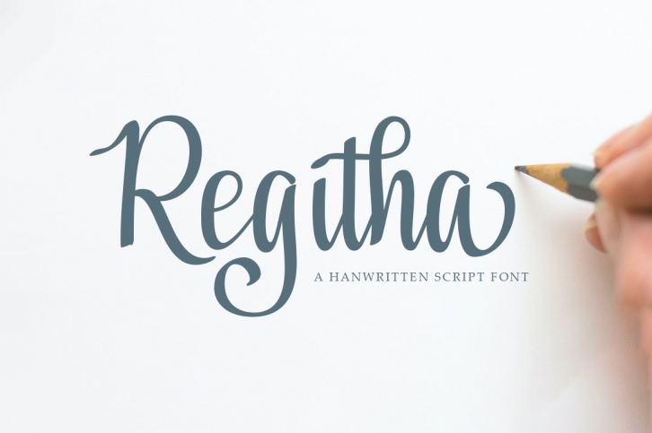 Regitha Script Font Download