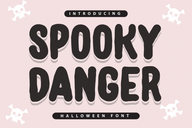 Spooky Danger Font Download