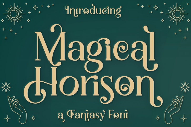 Magical Horison Font Download
