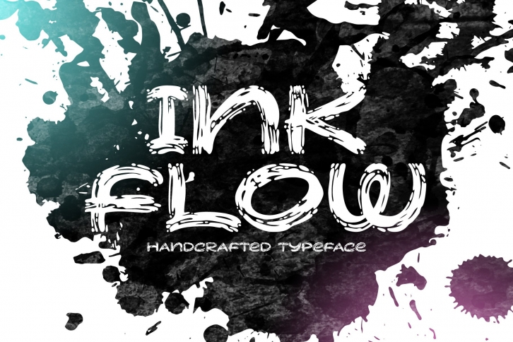 Ink Flow handcrafted brush Font Download