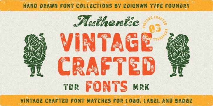 Vintage Crafted Font Download