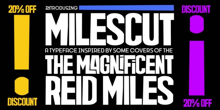 Milescut Font Download