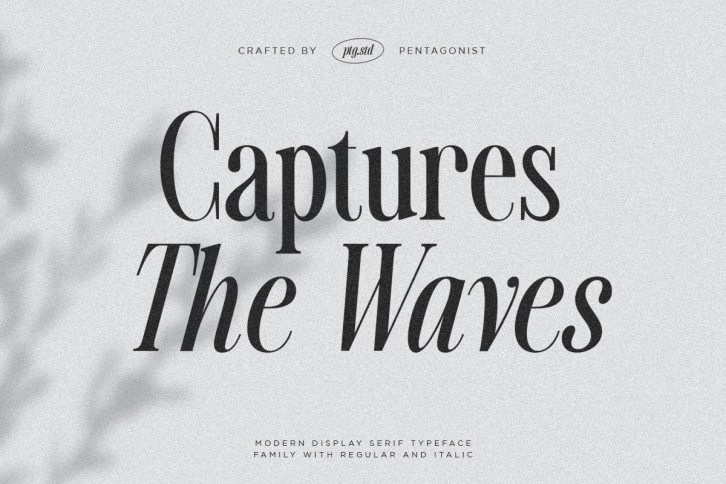 Captures The Waves Font Download