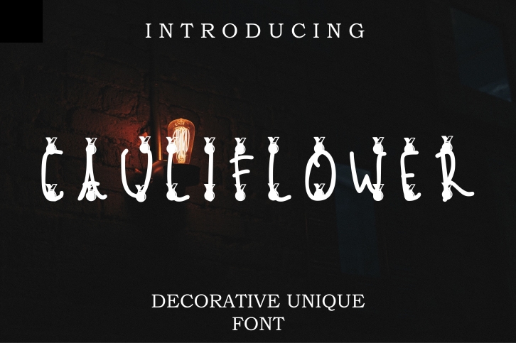 Cauliflower Font Download