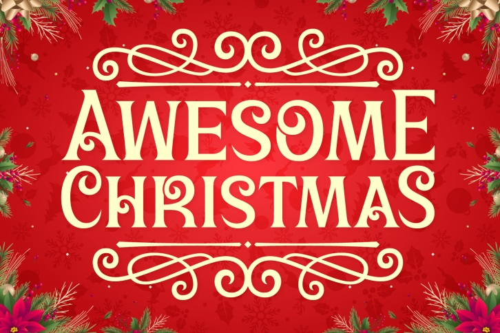 Awesome Christmas Font Download