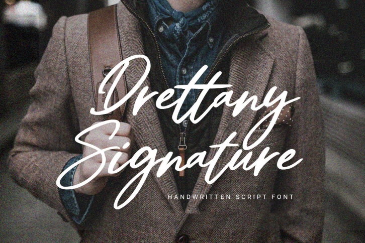 Drettany Signature Font Download