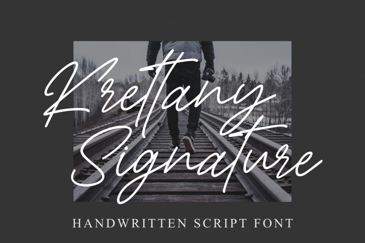 Krettany Signature Font Download