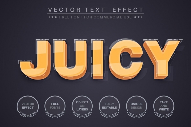 3D yellow Font Download