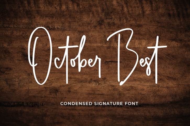 October Best Font Download