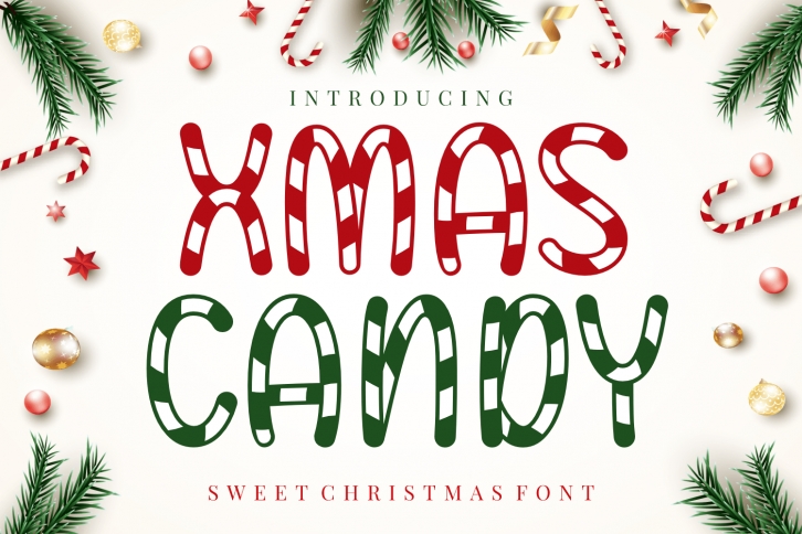 Xmas Candy Font Download