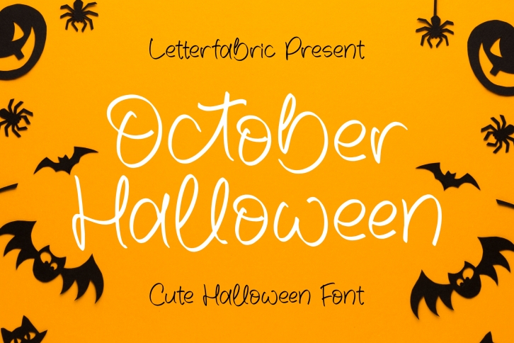 October Halloween Font Download
