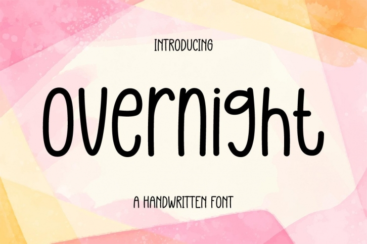 Overnight Font Download