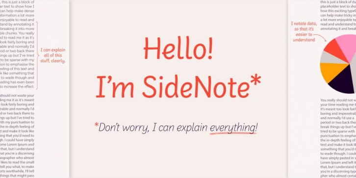 SideNote Font Download