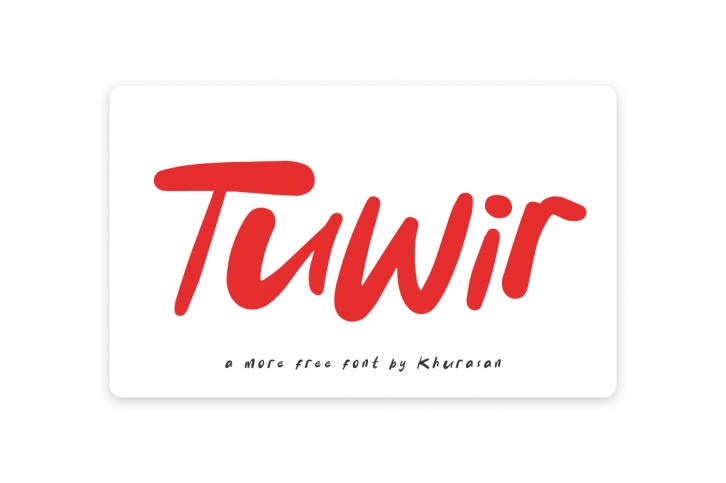 Tuwir Font Download
