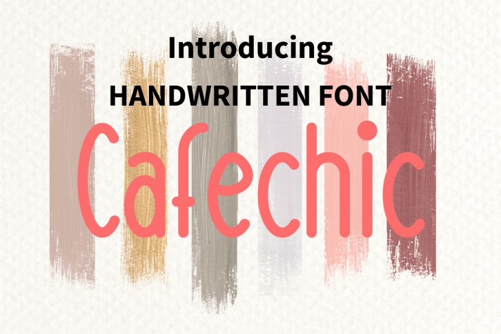Cafechic Font Download