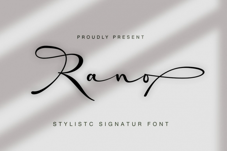 Rano Script Font Download