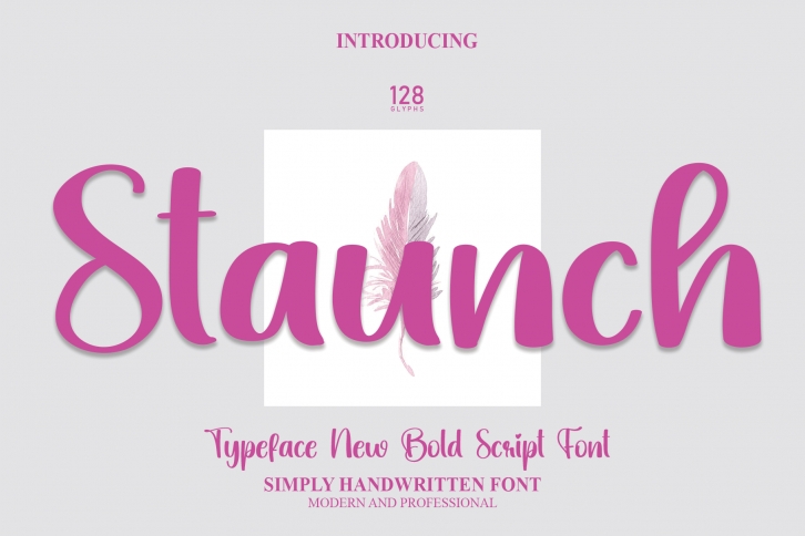 Staunch Font Download