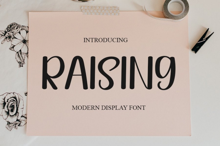Raising Font Download
