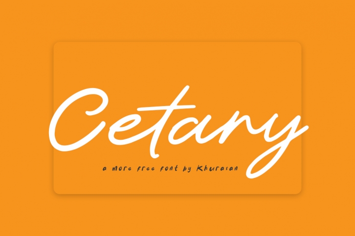 Cetary Font Download