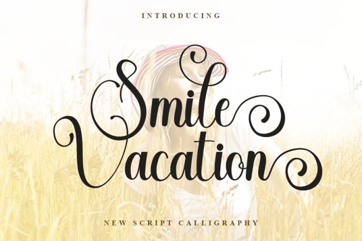Smile Vacation Font Download