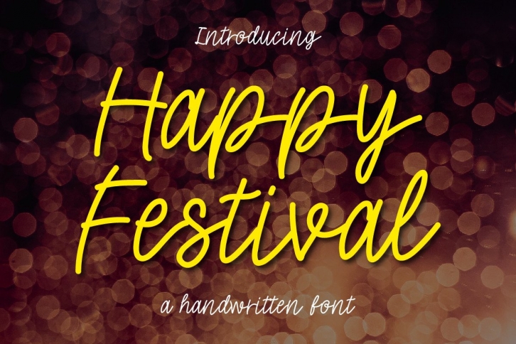 Happy Festival Font Download