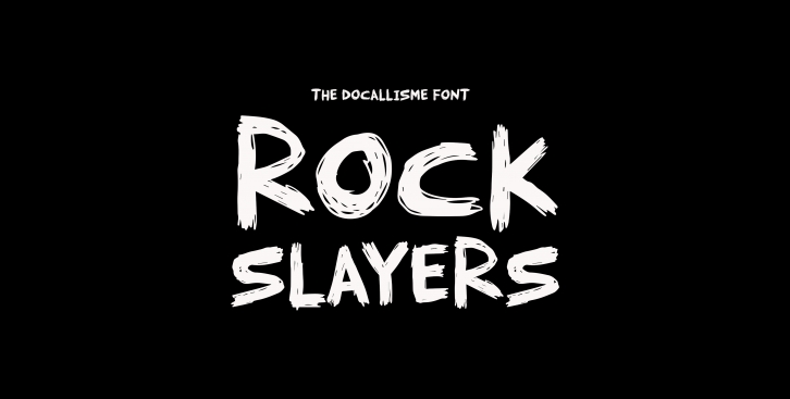 Rock Slayers Font Download