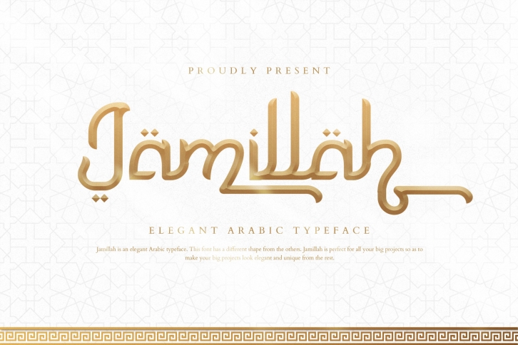 Jamillah Elegant Arabic Font Download