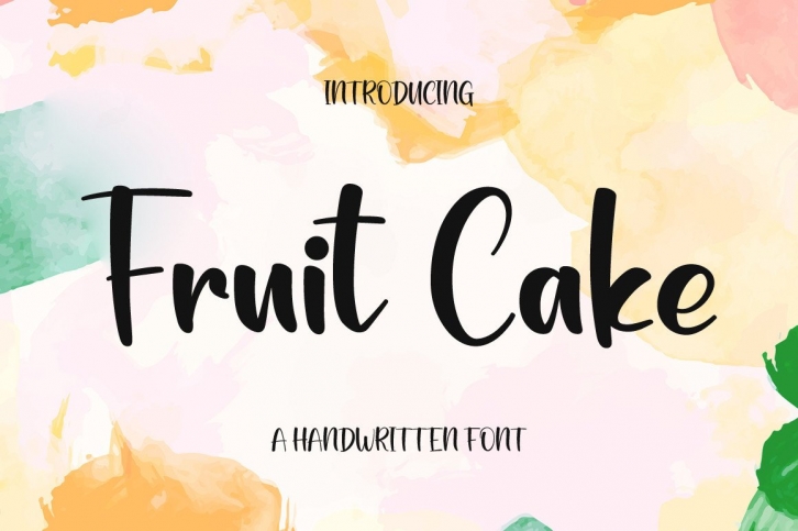 Fruit Cake Font Download