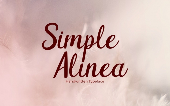 Simple Alinea Font Download