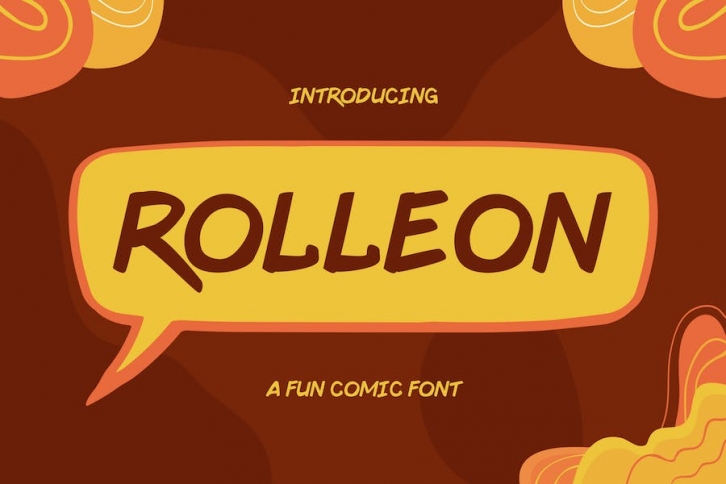 Rolleon - A Fun Comic Font Font Download