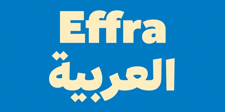 Effra CC Arabic Font Download