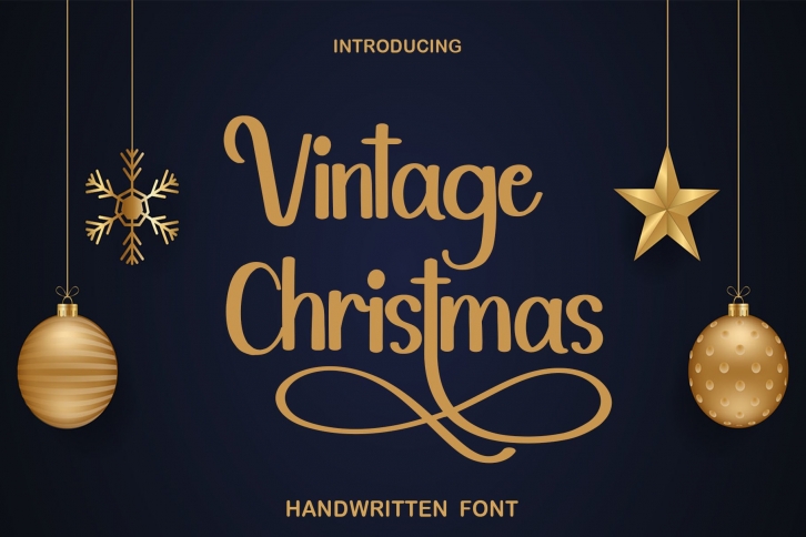 Vintage Christmas Font Download