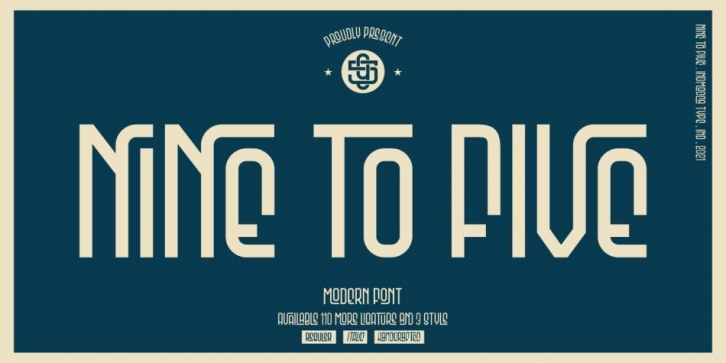 Nine to Five Font Download