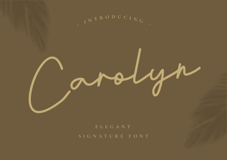 Carolyn Font Download