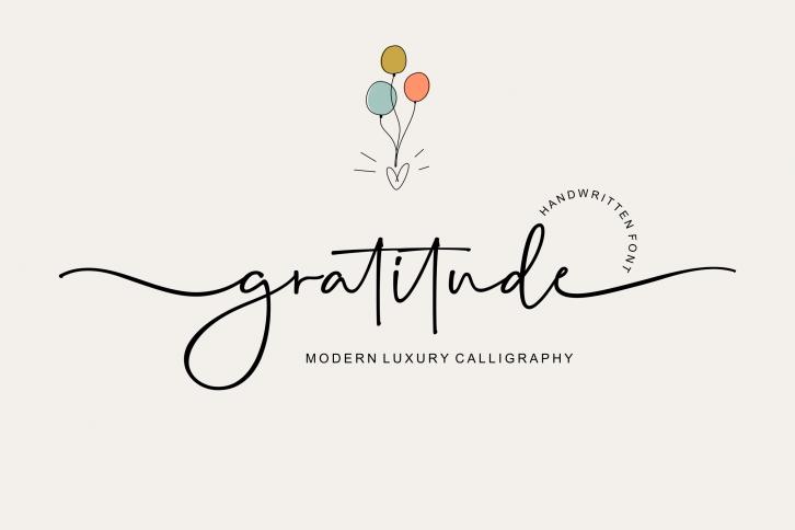 Gratitude Font Download