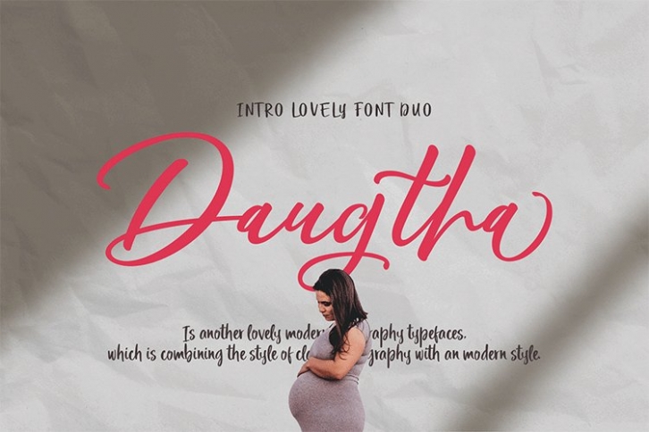 Daugtha & Bonus Font Download