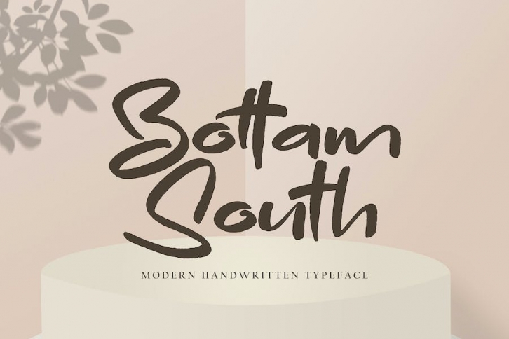 Bottam South Font Download