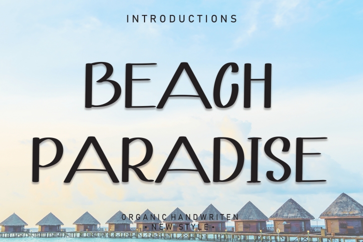 Beach Paradise Font Download