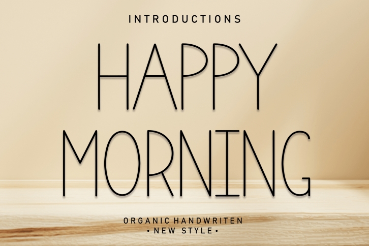 Happy Morning Font Download