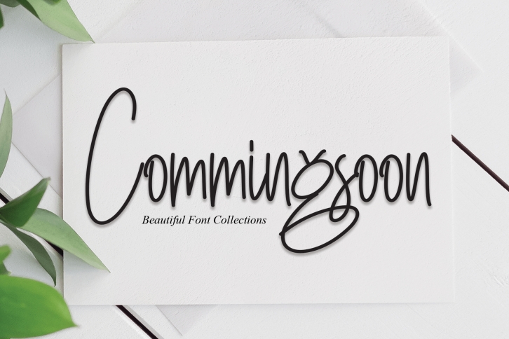 Commingsoon Font Download