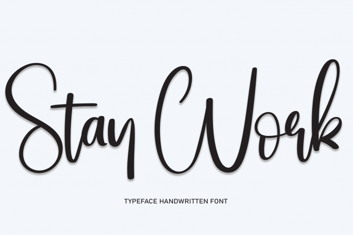 Stay Work Font Download
