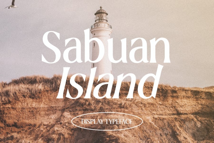 Sabuan Island Display Font Font Download