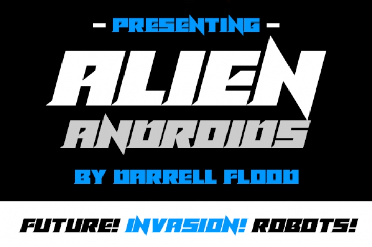 Alien Androids Font Download