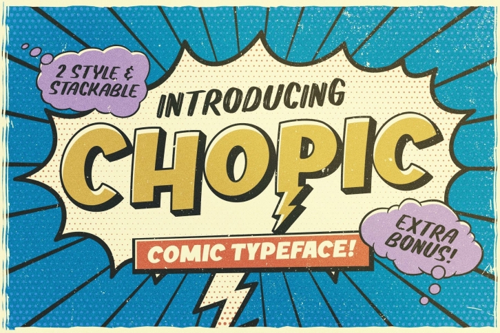 Chopic Typeface Font Download