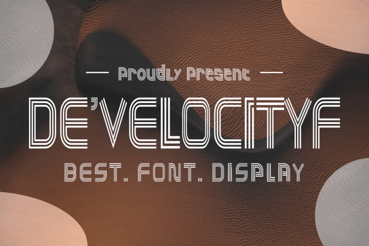 Develocityf Font Download