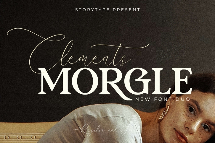 Clements Morgle Font Download