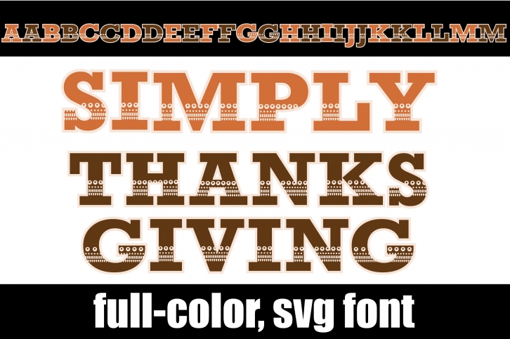 Simply Thanksgiving Font Download