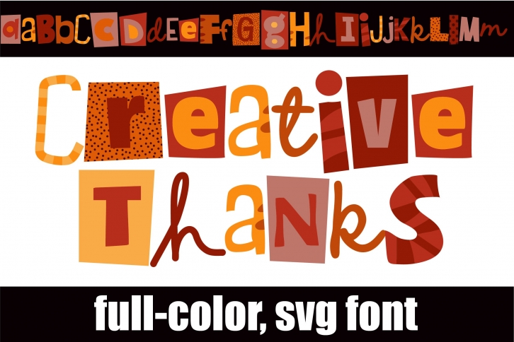 Creative Thanks Font Download