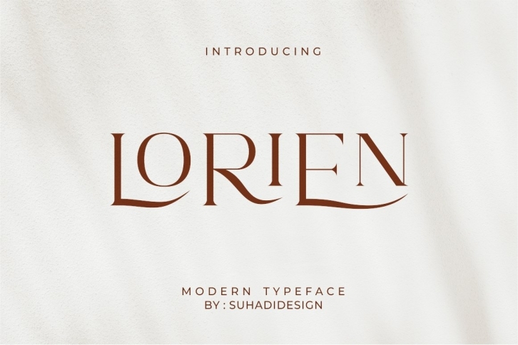 Lorien modern typeface serif Font Download